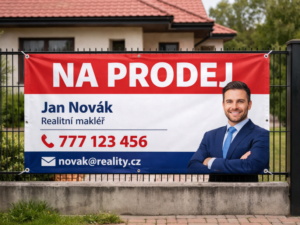 PVC Bannery pro realitní makléře